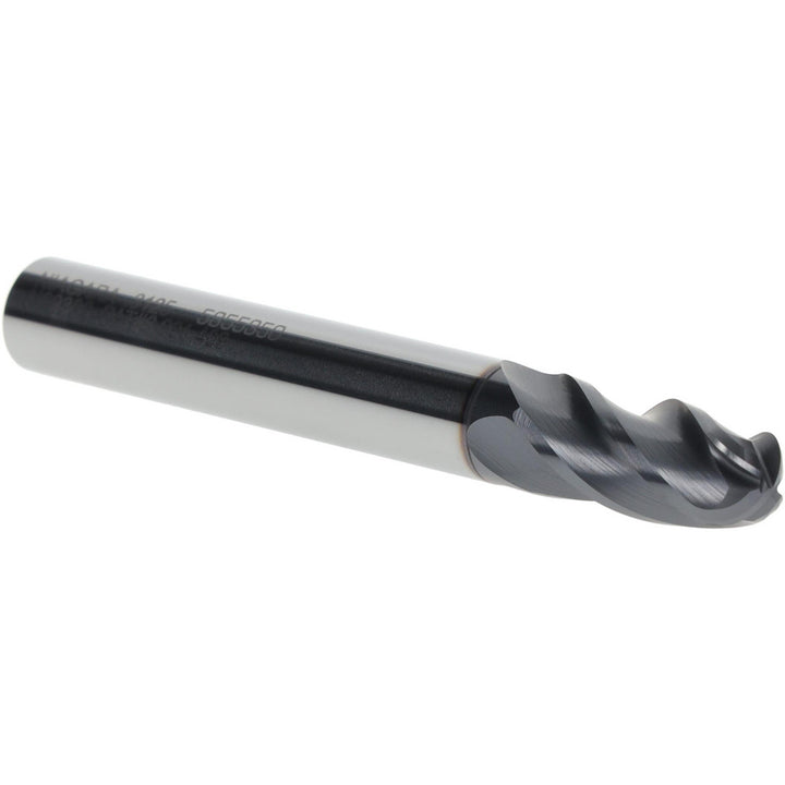 5/16" 4-Flute Solid Carbide Ball End Mill, AlTiN - Seco 03083811