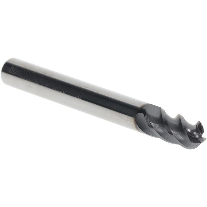 0.2362" 4-Flute Solid Carbide Ball End Mill, AlTiN - Seco 03083983