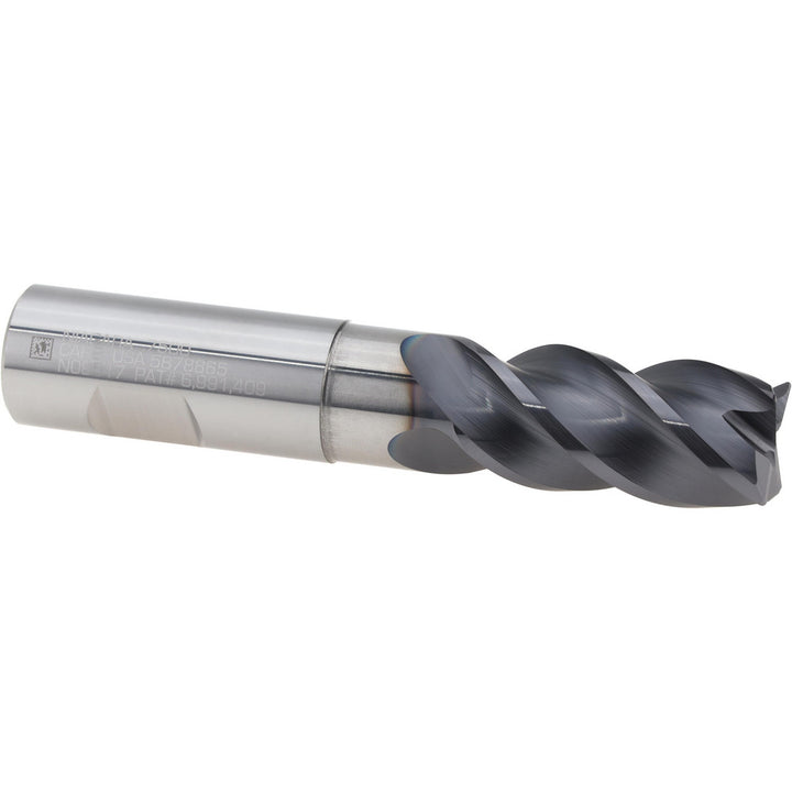 3/4" 4-Flute Solid Carbide Corner Radius End Mill, AlTiN - Seco 03083879