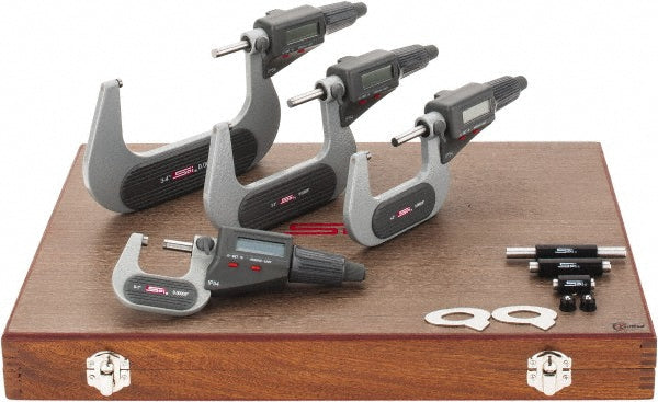 4-Piece Micrometer - SPI CMS160622004