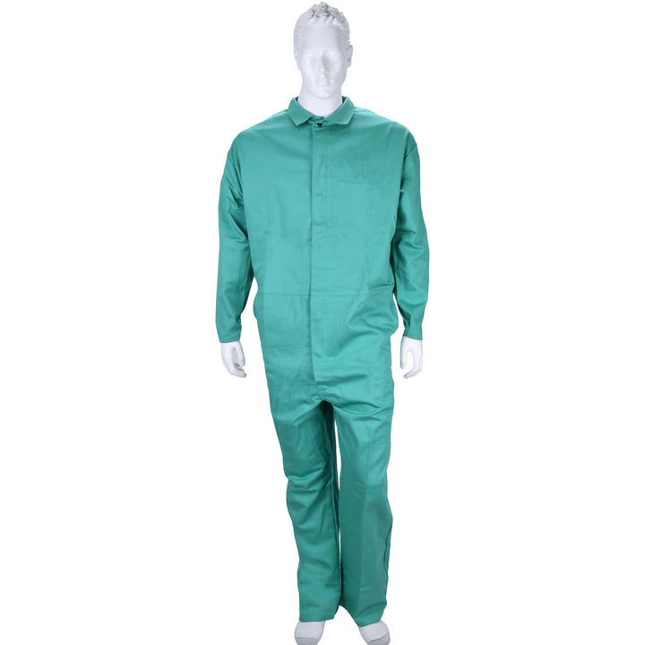 X-Large Green Flame-Resistant; Flame-Retardant Protective Garment - PRO-SAFE WELD-CV-XL