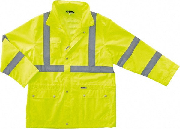 Large Lime Cold Weather; High Visibility Protective Garment - Ergodyne 24324