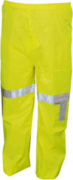 2X-Large High-Visibility Lime; Hi-Viz Lime Rain Protective Garment - MCR Safety 500RPWX2