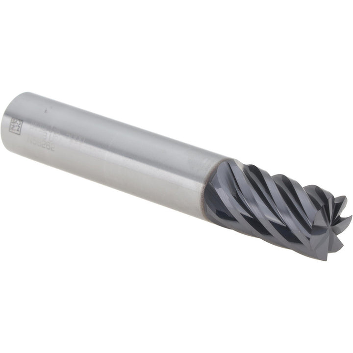 1/2" 7-Flute Solid Carbide Corner Radius & Corner Chamfer End Mill, AlTiN - Seco 17002330