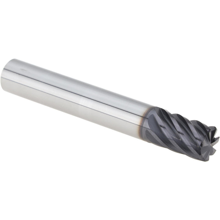 3/8" 7-Flute Solid Carbide Corner Radius End Mill, AlTiN - Seco 17002323