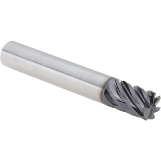 3/8" 7-Flute Solid Carbide Corner Radius End Mill, AlTiN - Seco 17002322