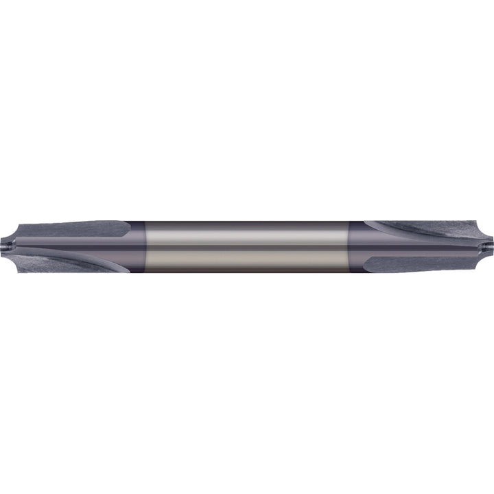 1/8" 3-Flute Solid Carbide Corner Rounding End Mill, AlTiN - Micro 100 CRE-125-020X