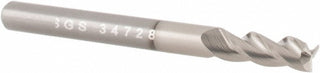 5/8" 3-Flute Solid Carbide Square End Mill, TiB2 - SGS 34744