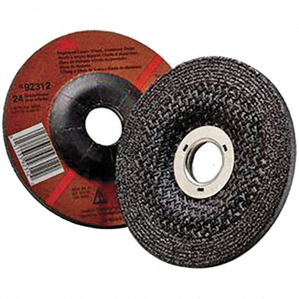 4-1/2 x 1/4" 24-Grit Aluminum Oxide Grinding & Cutoff Wheel - 3M 7010359907