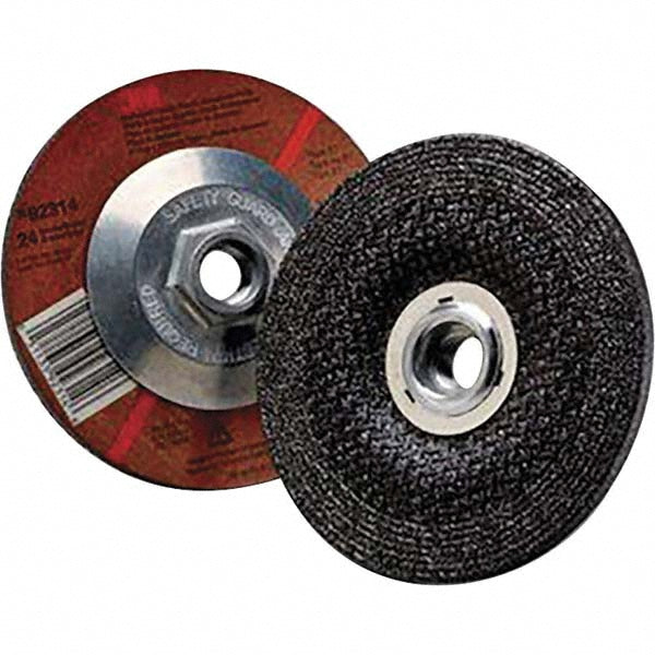 4-1/2 x 1/4" 24-Grit Aluminum Oxide Grinding & Cutoff Wheel - 3M 7010359908