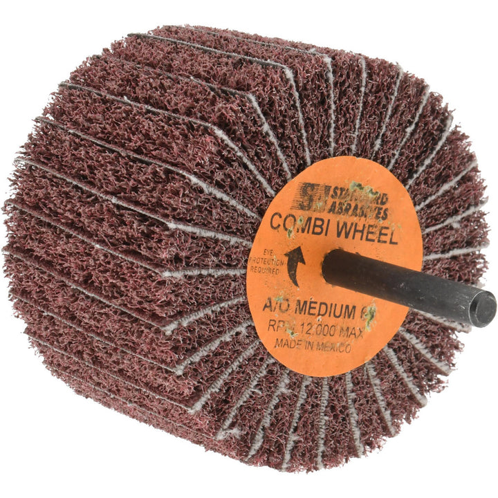 60-Grit Aluminum Oxide Flap Wheel - 3M 898008