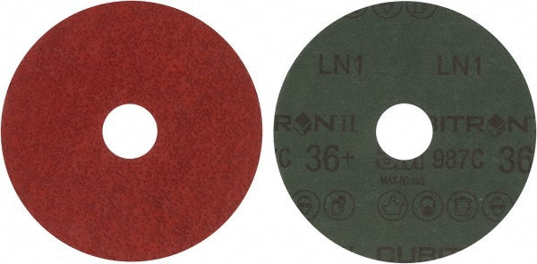 4-1/2" 36-Grit Premium Ceramic Alumina Disc - 3M 7000119175
