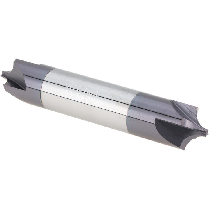 5/8" 4-Flute Solid Carbide Corner Rounding End Mill, AlTiN - Harvey Tool 68250-C3