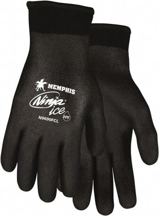 Black General Purpose Gloves - MCR Safety N9690FCM