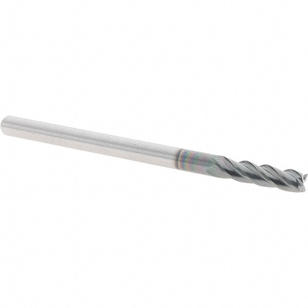 1/8" 4-Flute Solid Carbide Square End Mill, AlTiN - Supermill 5251060