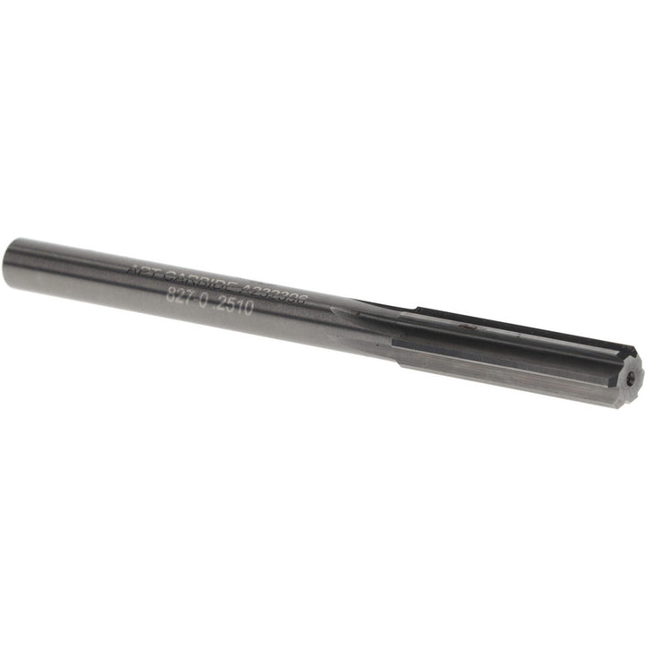 0.2510" Solid Carbide Reamer - Alvord Polk 08112