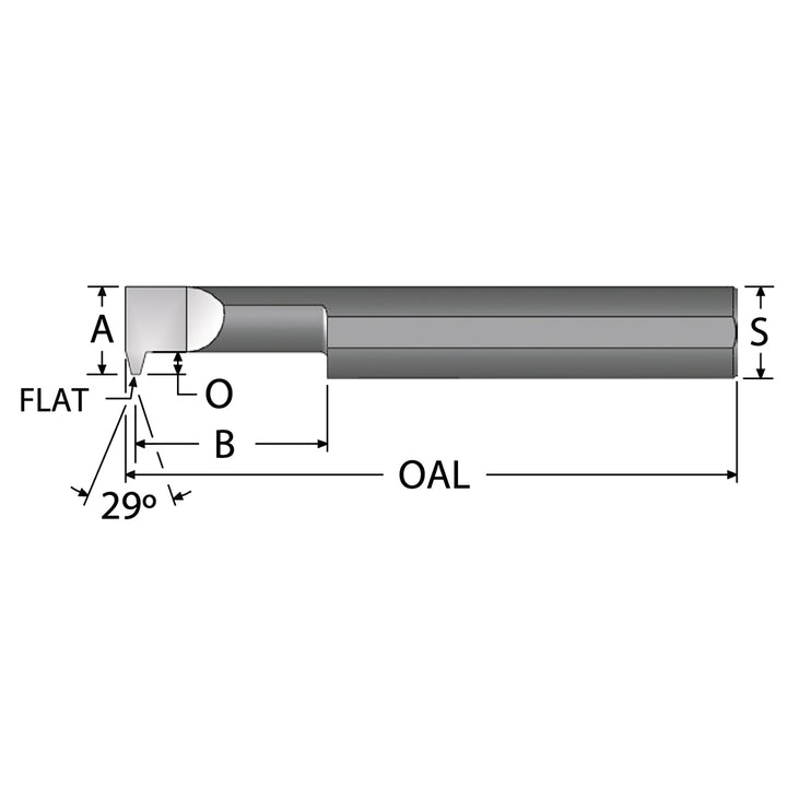 Single Point Threading Tools - Scientific Cutting Tools FAT2301000-14A