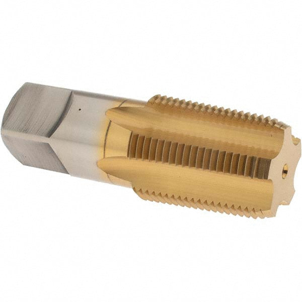 1-11-1/2 NPT High-Speed Steel Standard Tap, TiN - OSG 1310705