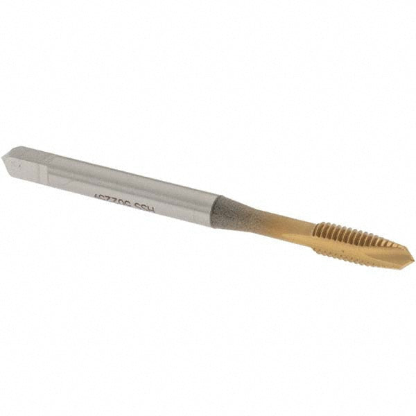 M4x0.7 Metric Coarse High-Speed Steel Tap, TiN - OSG 1980405