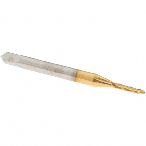 #0-80 UNF High-Speed Steel Tap, TiN - OSG 1205005