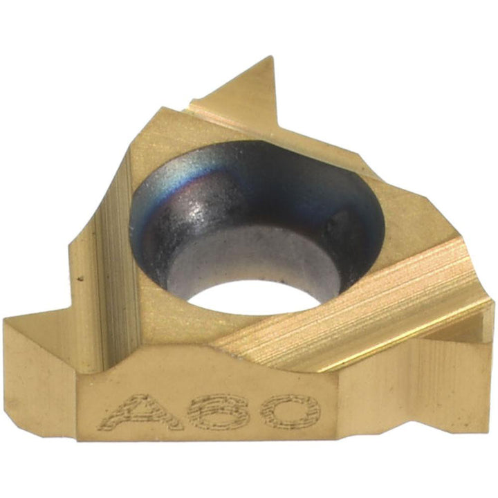 3/16" IC Carbide Insert, Grade BXC, TiN - Carmex 08ILA60BXC