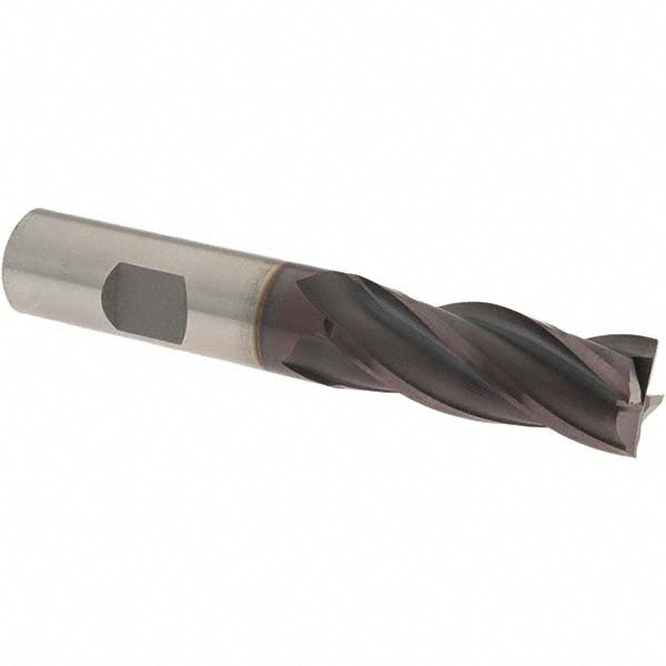 5/8" 4-Flute Cobalt Square End Mill, TiAlN - OSG 5412111
