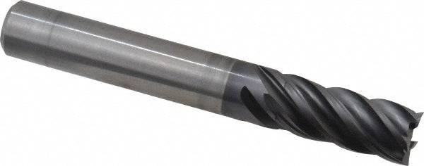 0.3937" 5-Flute Solid Carbide Square End Mill, AlTiN - Kennametal 4046384