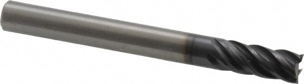 0.2362" 5-Flute Solid Carbide Square End Mill, AlTiN - Kennametal 4046292
