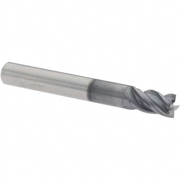 3/16" 4-Flute Solid Carbide Square End Mill, AlTiN - Kennametal 4047702