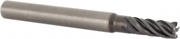 0.1969" 5-Flute Solid Carbide Corner Radius End Mill, AlTiN - Kennametal 4046288