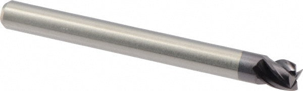 3/16" 4-Flute Solid Carbide Square End Mill, TiAlN - M.A. Ford. 17718700A