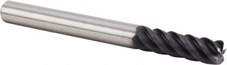 1/2" 5-Flute Solid Carbide Corner Radius End Mill, AlTiN - Kennametal 5059675
