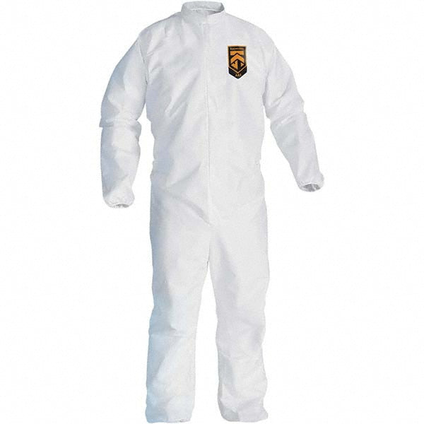 X-Large White Liquid; Particle Protection Protective Garment - KleenGuard 41494