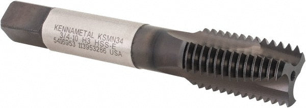 3/4-10 UNC HSS-E Spiral Point Tap, TiN - Kennametal 5416953
