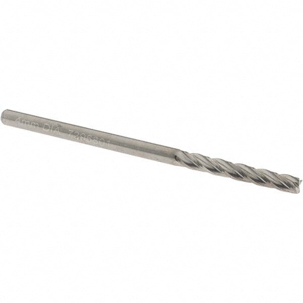 0.1575" 4-Flute Solid Carbide Square End Mill - OSG 484-1575
