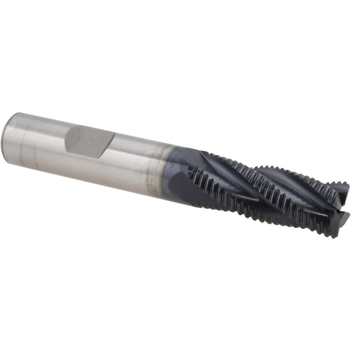 0.5" 4-Flute Cobalt Roughing End Mill, TiAlN - Hertel 44838506