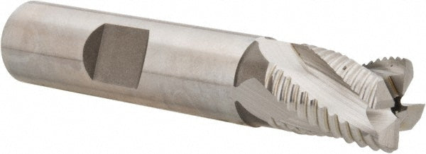 0.5000" 4-Flute Cobalt Single End Mill - Hertel 44838811