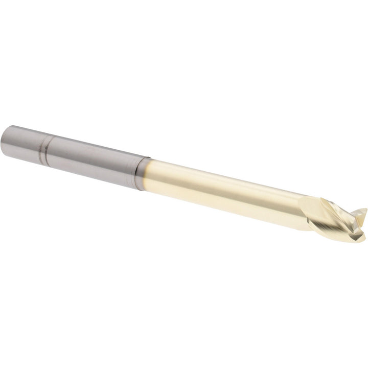 1/2" 3-Flute Solid Carbide Corner Radius End Mill, ZrN - Accupro 315562
