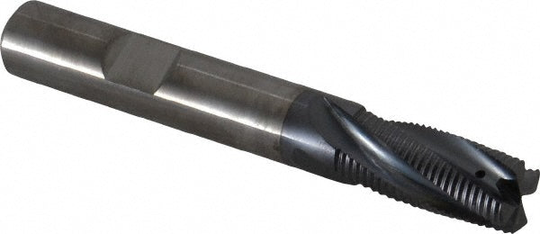 0.3937" 4-Flute Solid Carbide Corner Chamfer End Mill, AlTiN - Kennametal 4046470