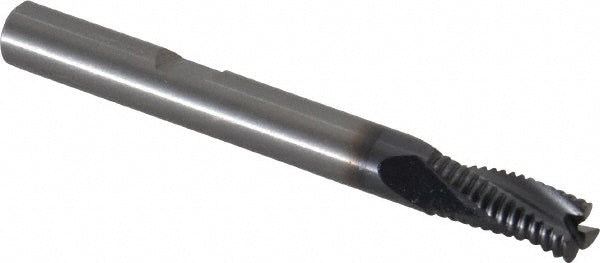 0.2362" 3-Flute Solid Carbide Corner Chamfer End Mill, AlTiN - Kennametal 4047068