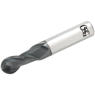 0.6299" 2-Flute Solid Carbide Ball End Mill, TiAlN - OSG HP421-6299-BN