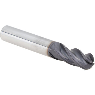 3/8" 4-Flute Solid Carbide Ball End Mill, TiAlN - OSG VG441-3750-BN