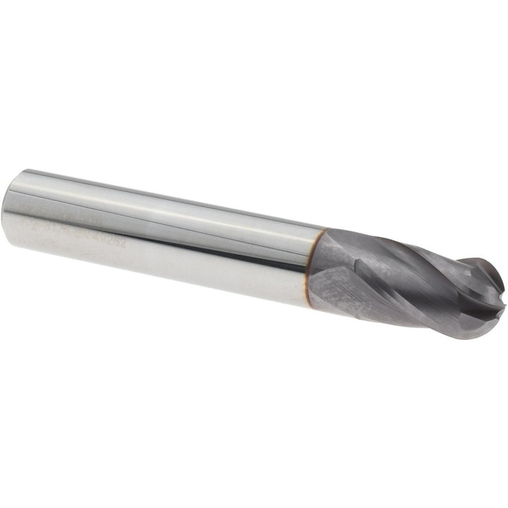 5/16" 4-Flute Solid Carbide Ball End Mill, TiCN - OSG 414-3125-BN08