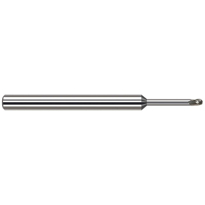 3/32" 3-Flute Solid Carbide Ball End Mill - Harvey Tool 54493