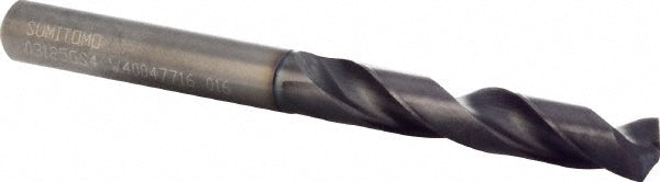 5/16" Solid Carbide Mechanics Drill Bit, TiAlCr/TiSi, 135° point - Sumitomo U101111