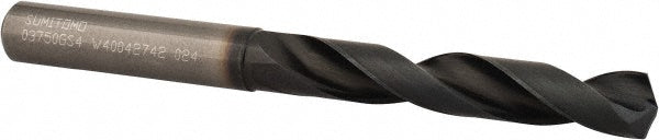 3/8" Solid Carbide Mechanics Drill Bit, TiAlCr/TiSi, 135° point - Sumitomo U101145