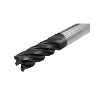 3/8" 5-Flute Solid Carbide Corner Radius End Mill, AlTiN - Iscar 5623209