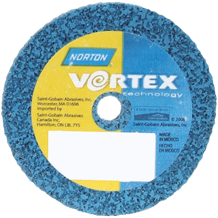 2 x 1/4" Aluminum Oxide Deburring Wheels Disc - Norton 66254433504