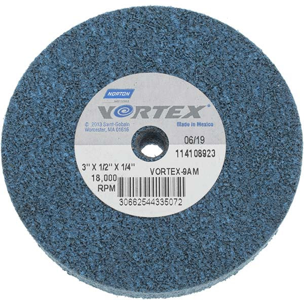 3 x 1/2" Aluminum Oxide Deburring Wheels Disc - Norton 66254433507
