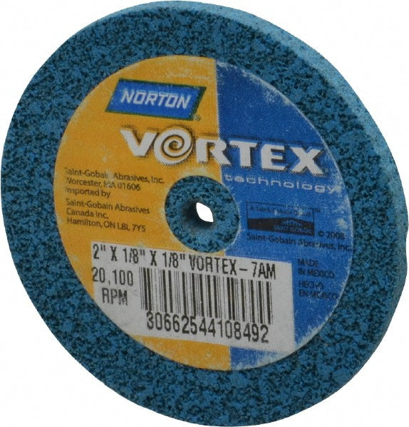 2 x 1/8" Aluminum Oxide Deburring Wheels Disc - Norton 66254410849